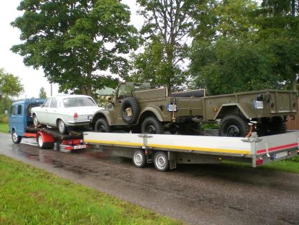 Эвакуатор для прицепной техники